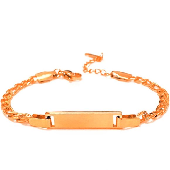 Engrave Custom Baby Bracelet Stainless Steel Birthday Name Personalized Gift - Picture 5 of 6